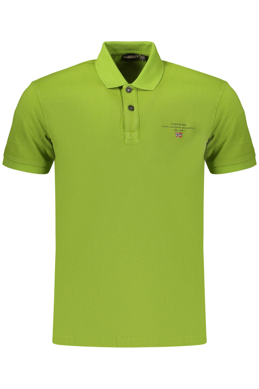 Napapijri Men's Short-Sleeve Polo Shirt, Green