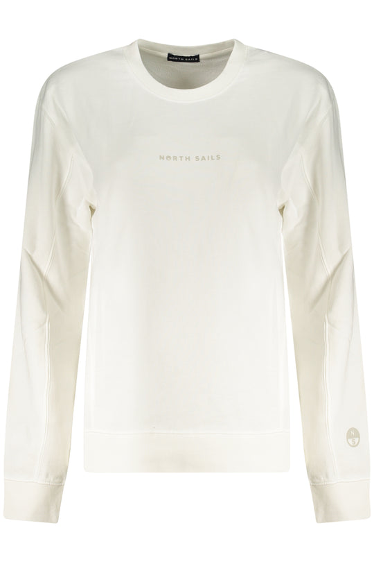 North Sails Women's Zip-Up Sweatshirt White