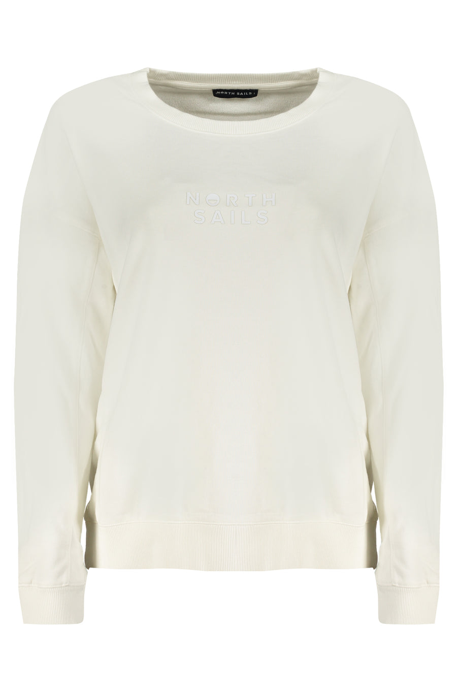 North Sails Women's Zipless Sweatshirt White