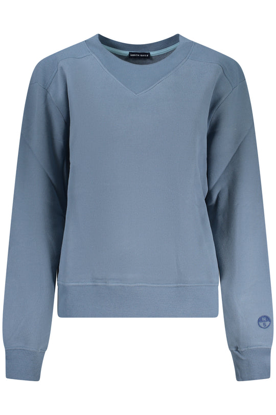 North Sails Women's Blue Zip-Up Sweatshirt