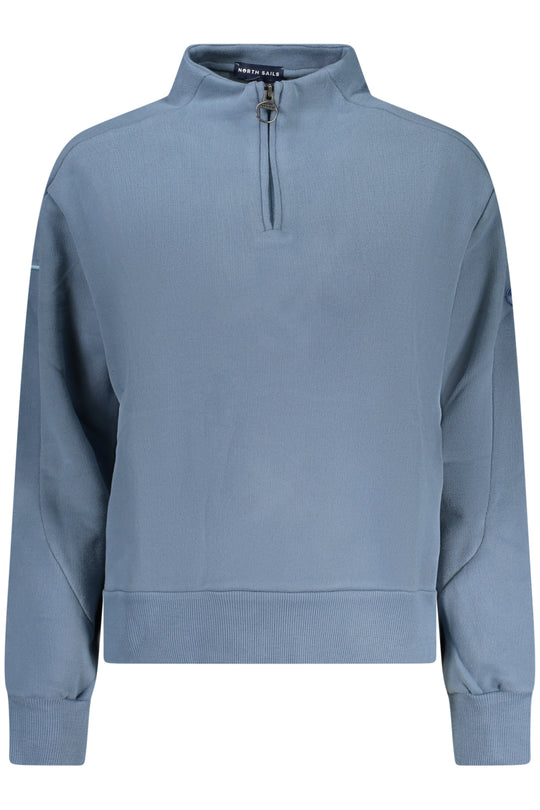 North Sails Women's Blue Zip-Up Sweatshirt