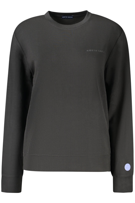North Sails Women's Zip-Up Sweatshirt Black
