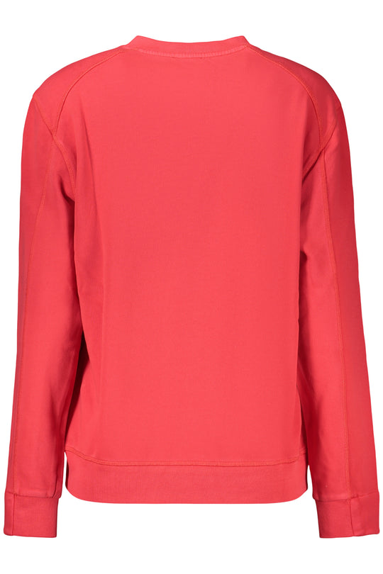 North Sails Women's Red Zip-Up Sweatshirt