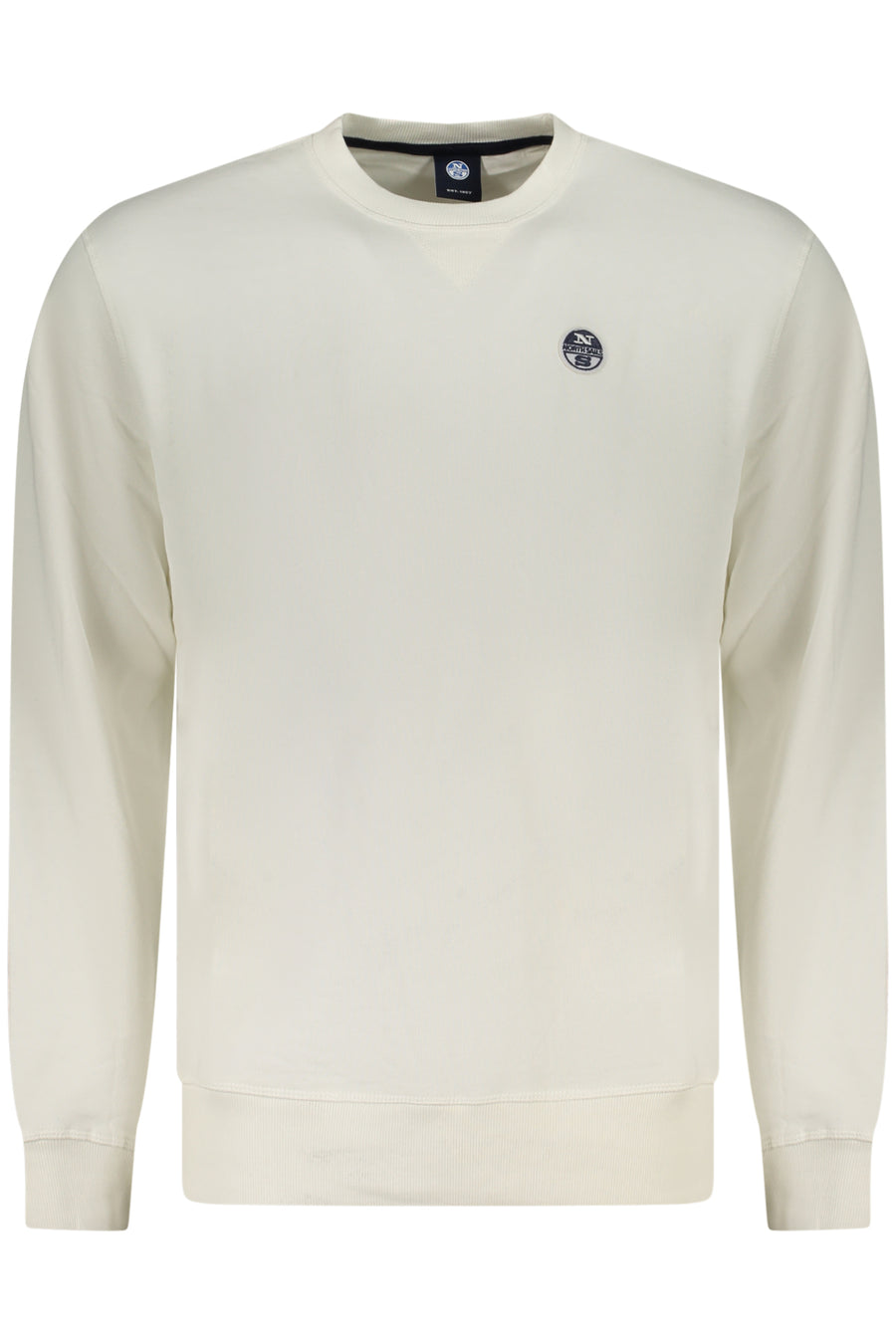 North Sails Men's Zip-Up Sweatshirt White