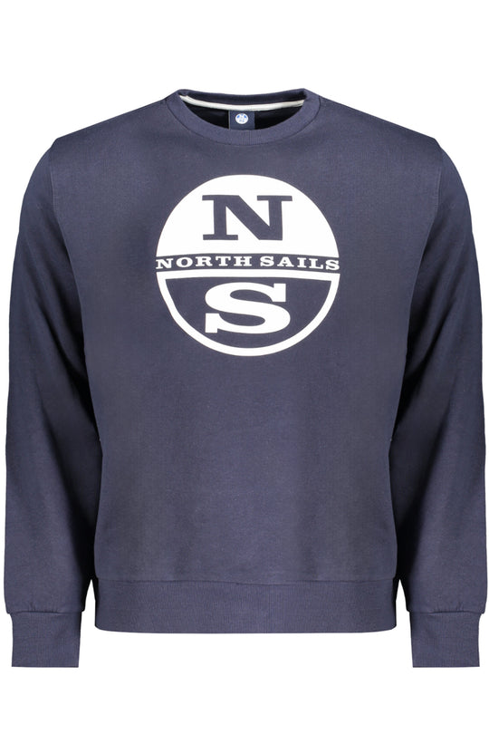 North Sails Men's Zip-Up Sweatshirt Blue