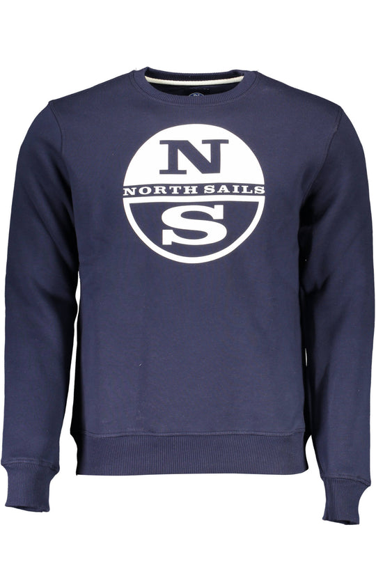 North Sails Man Blue Sweatshirt without Zip