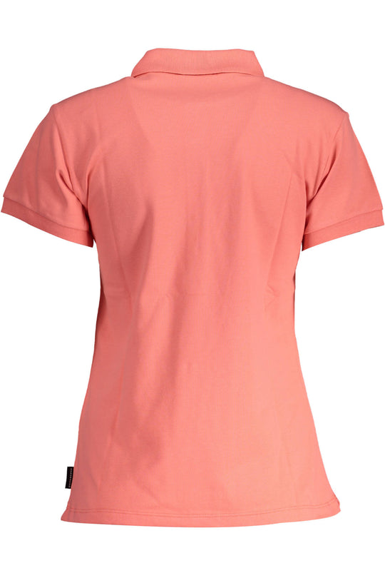 North Sails Women's Short Sleeve Polo Pink