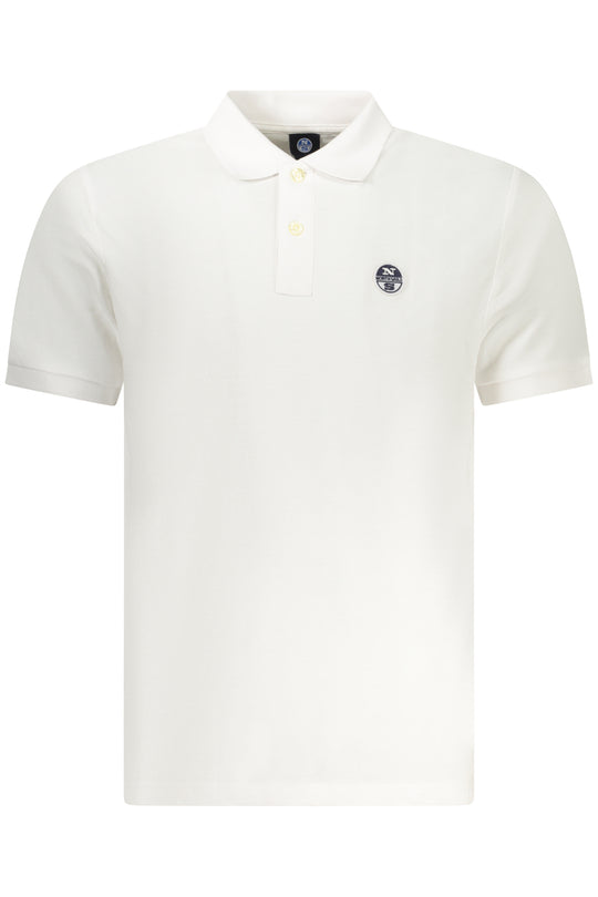 North Sails Men's Short-Sleeve Polo Shirt White