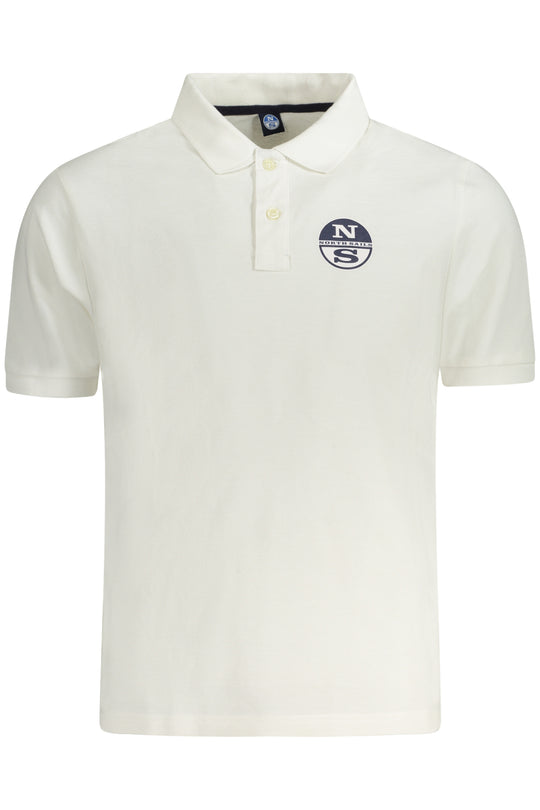 North Sails Men's Short Sleeve Polo White