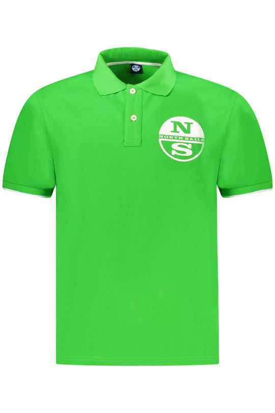 North Sails Men's Short Sleeve Polo Green