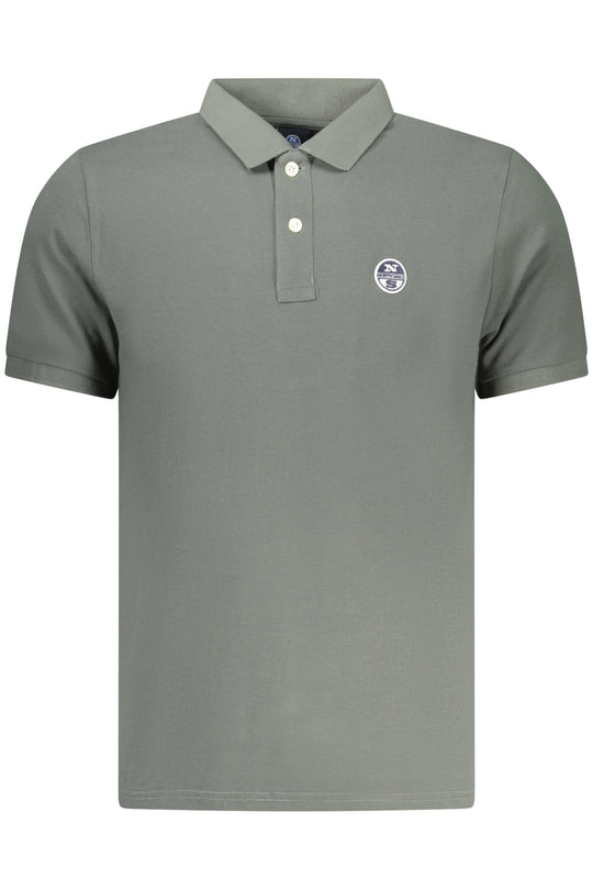 North Sails Men's Short-Sleeved Polo Shirt, Green