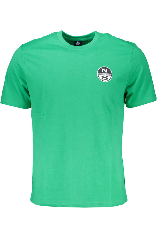 North Sails Green Men's Short Sleeved T-Shirt