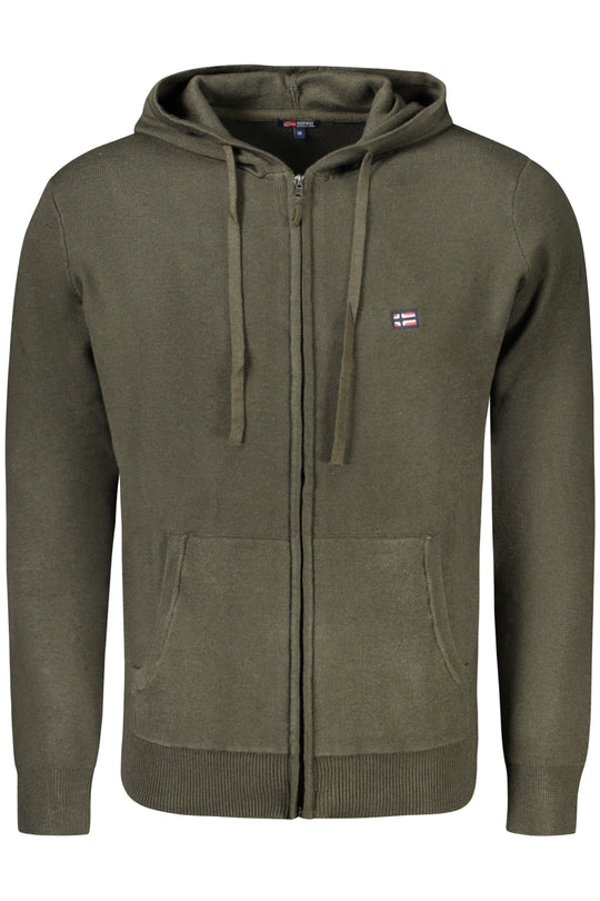 Norway 1963 Green Men's Cardigan