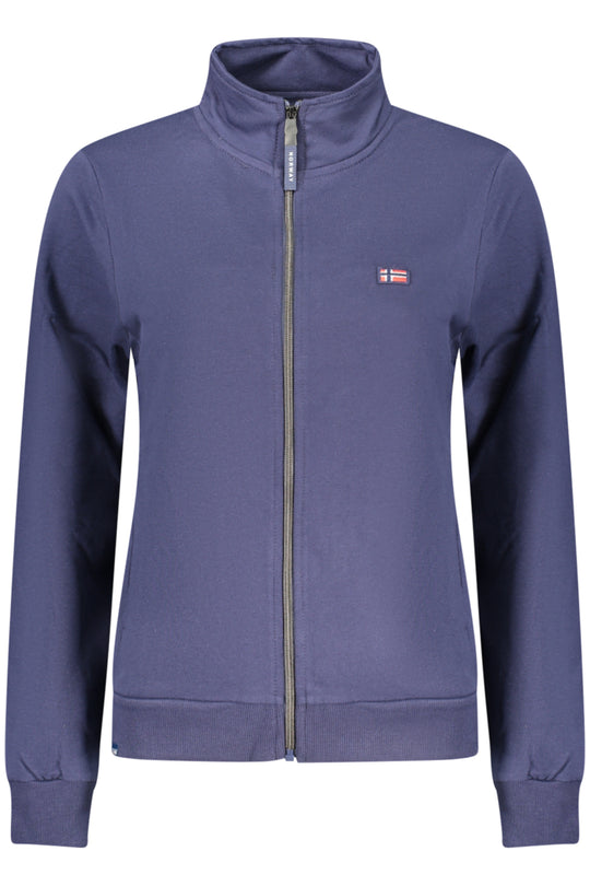 Norway 1963 Women's Blue Zip-Up Sweatshirt