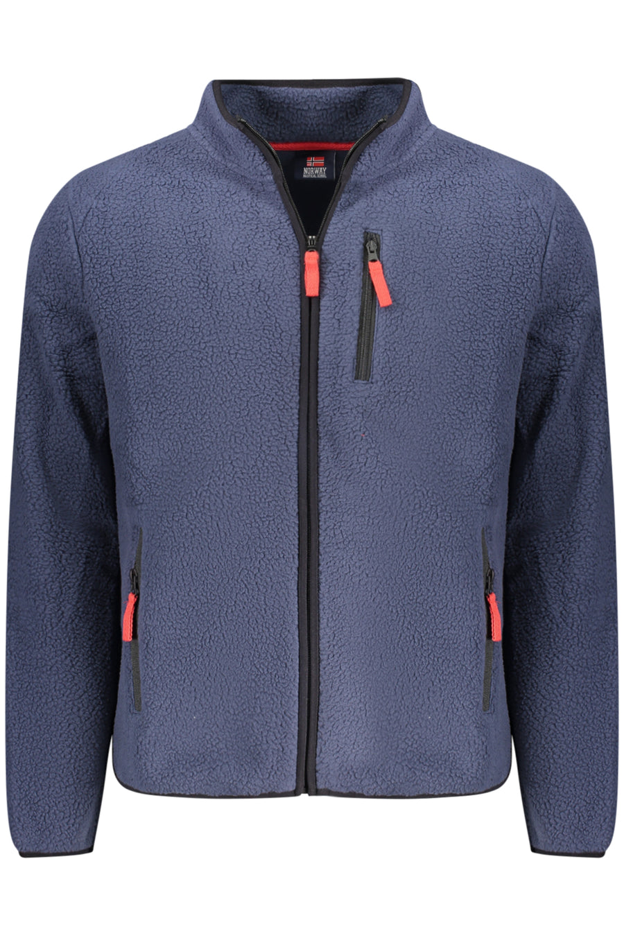 Norway 1963 Men's Blue Zip-Up Sweatshirt