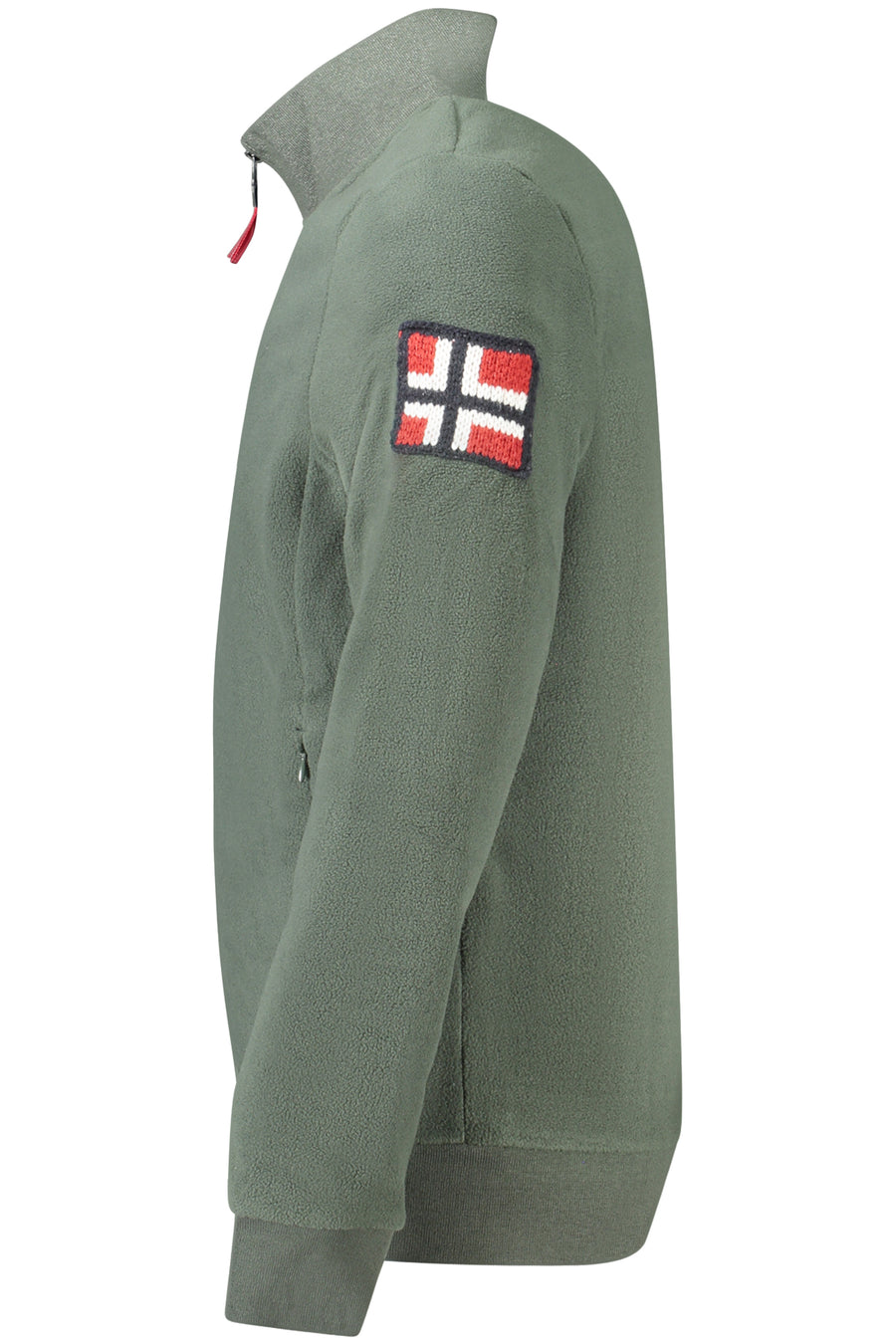 Norway 1963 Men's Green Zip-Up Sweatshirt