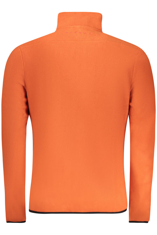 Norway 1963 Men's Orange Zip-Up Sweatshirt
