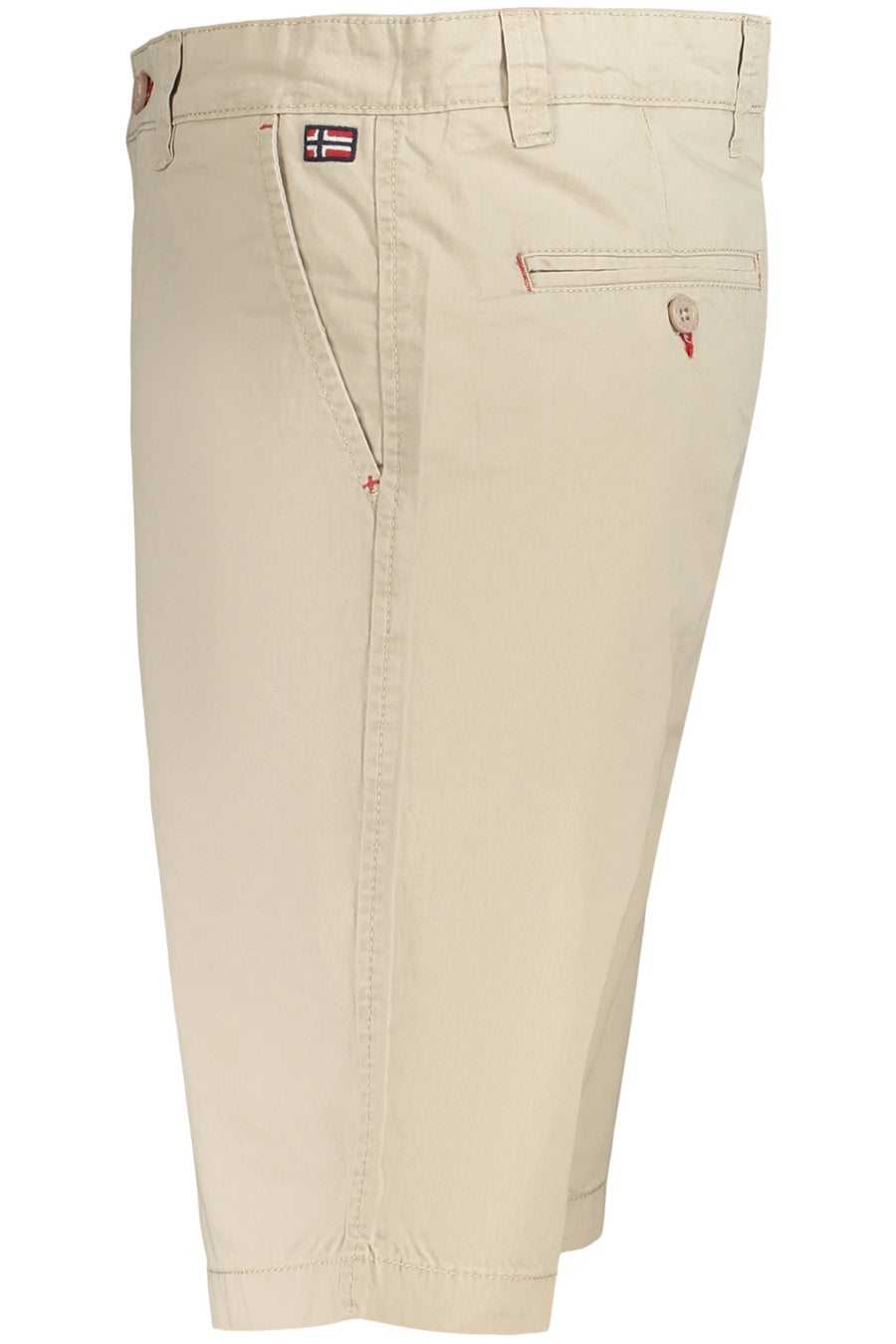 Norway 1963 Men's Beige Bermuda Shorts