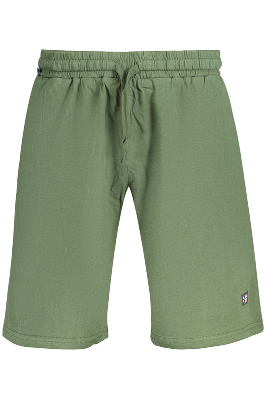 Norway 1963 Men's Green Bermuda Shorts