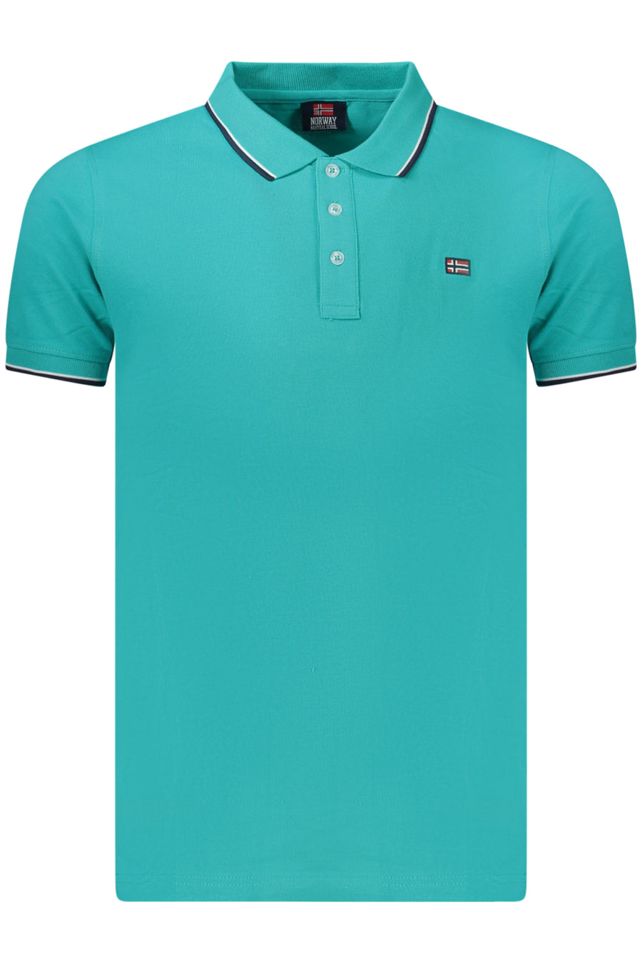 Norway 1963 Men's Short-Sleeved Polo Shirt, Blue