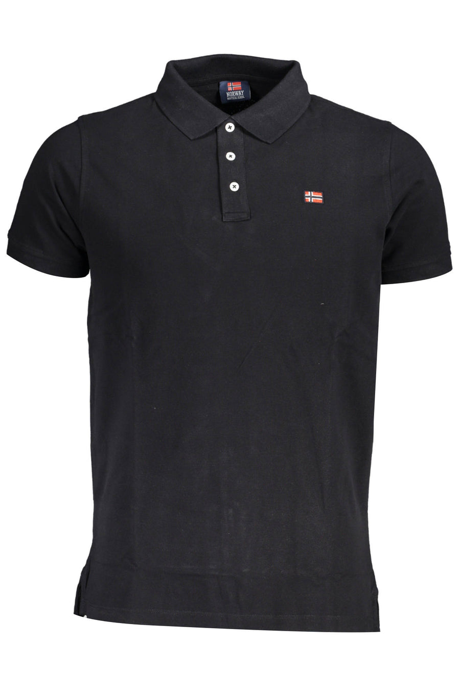 Norway 1963 Men's Short Sleeve Polo Black
