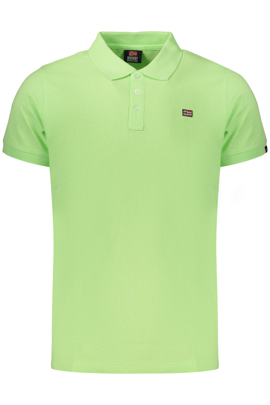 Norway 1963 Men's Short-Sleeved Polo Shirt, Green