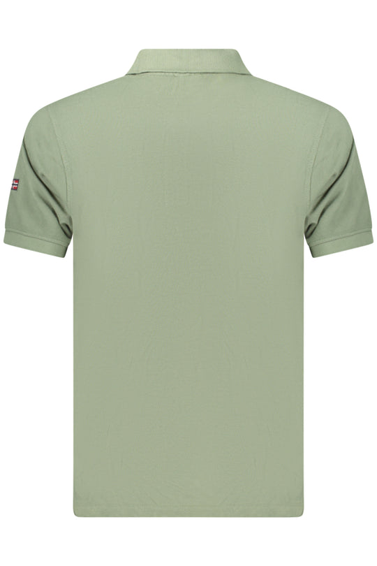 Norway 1963 Men's Short-Sleeved Polo Shirt, Green