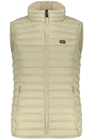 Norway 1963 Women's Beige Sleeveless Jacket