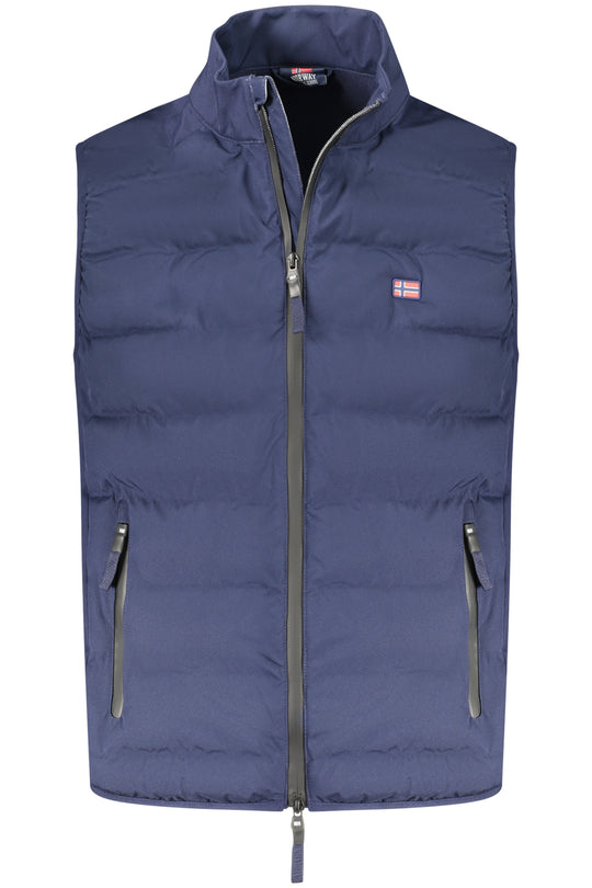 Norway 1963 Men's Blue Sleeveless Jacket