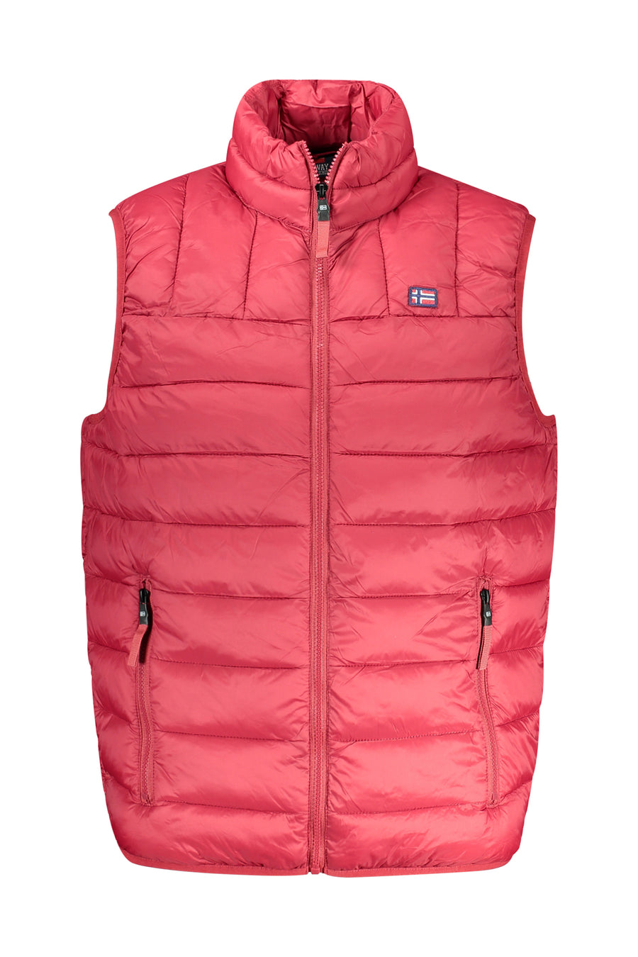 Norway 1963 Men's Red Sleeveless Jacket