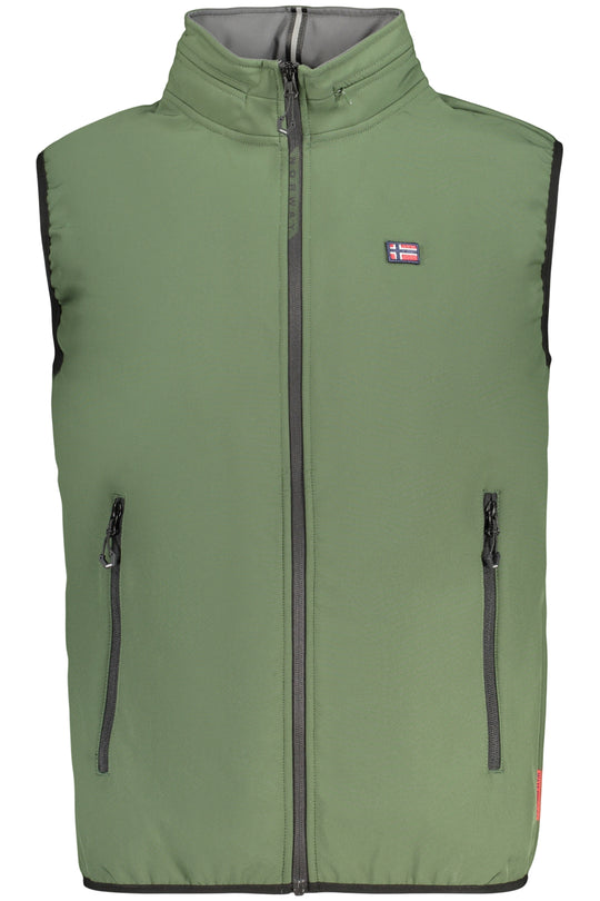 Norway 1963 Men's Green Sleeveless Jacket