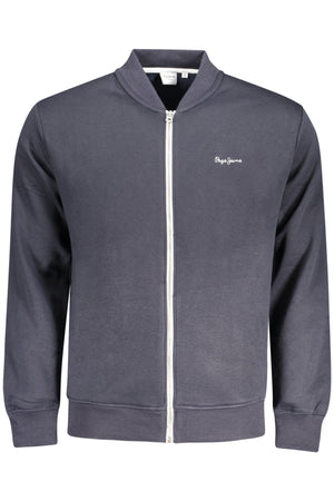 Pepe Jeans Men's Blue Zip-Up Sweatshirt