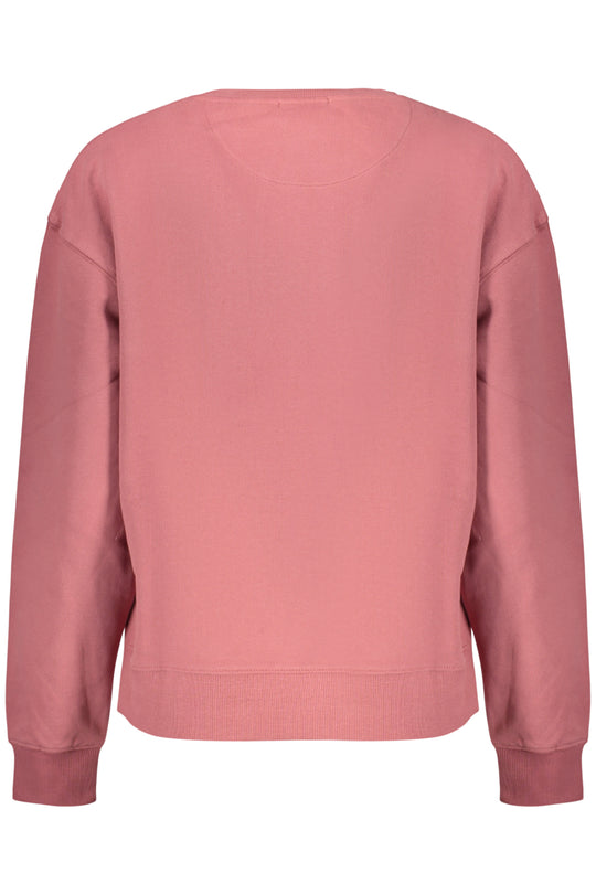 Pepe Jeans Women's Pink Zip-Up Sweatshirt