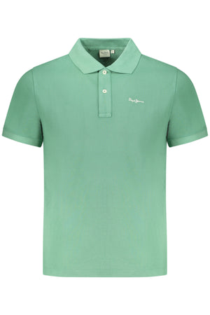 Pepe Jeans Men's Short-Sleeved Polo Shirt, Green