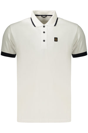 Refrigiwear Men's Short-Sleeve Polo Shirt White