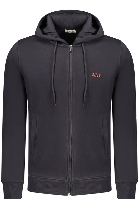Rifle Men's Blue Zip-Up Sweatshirt