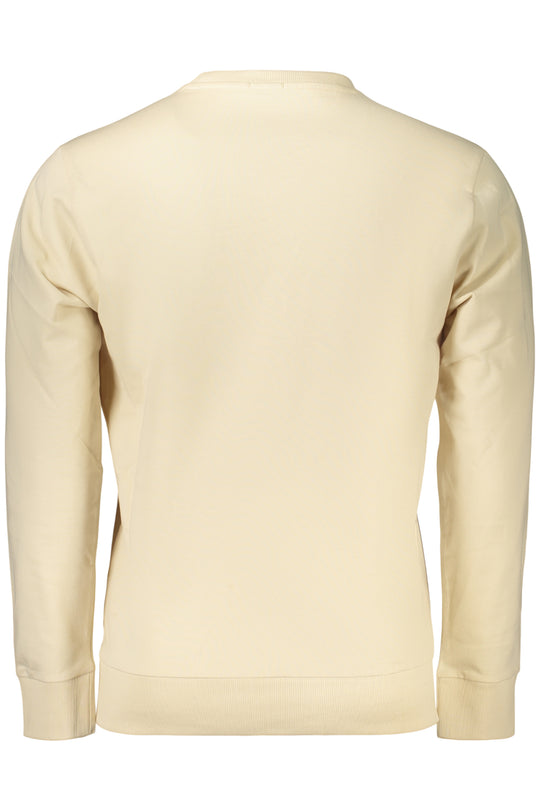 Rifle Men's Zip-Up Sweatshirt Beige