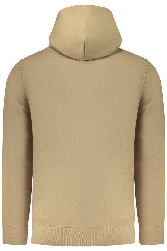 Rifle Men's Zip-Up Sweatshirt Brown