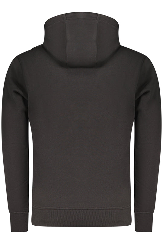 Rifle Men's Black Zip-Up Sweatshirt