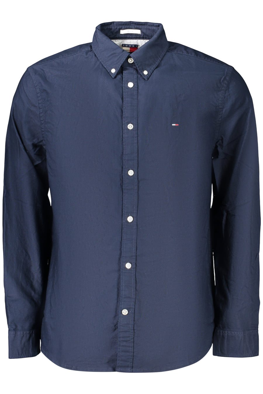 Tommy Hilfiger Men's Long-Sleeved Shirt, Blue