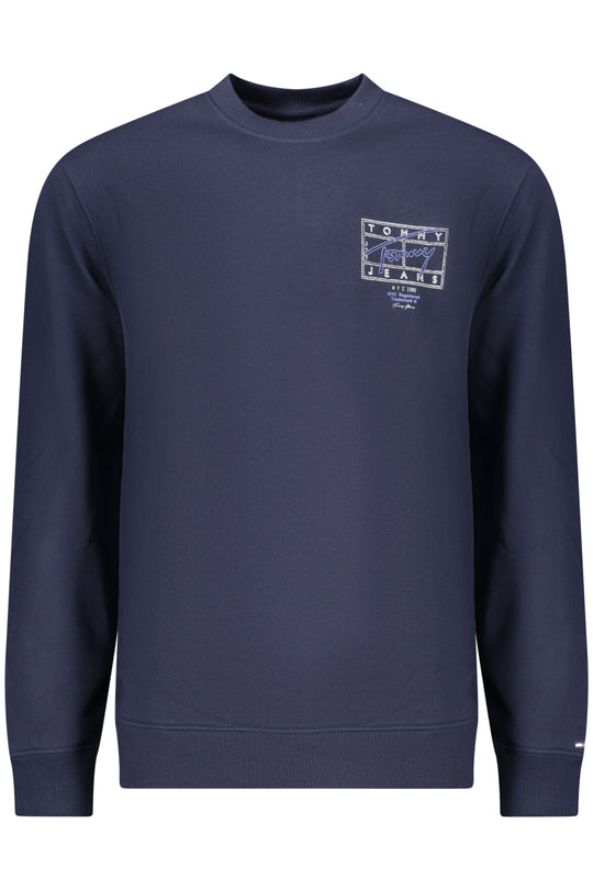 Tommy Hilfiger Men's Blue Zip-Up Sweatshirt