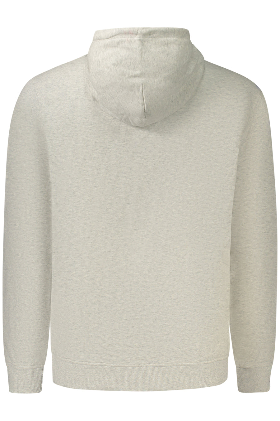 Tommy Hilfiger Sweatshirt com capuz em algodão com estampado — Cinzento