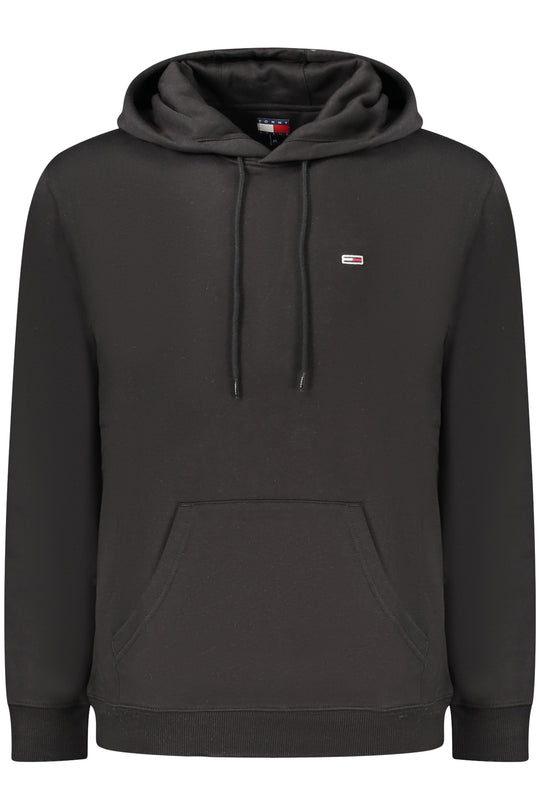 Tommy Hilfiger Men's Black Zip-Up Sweatshirt