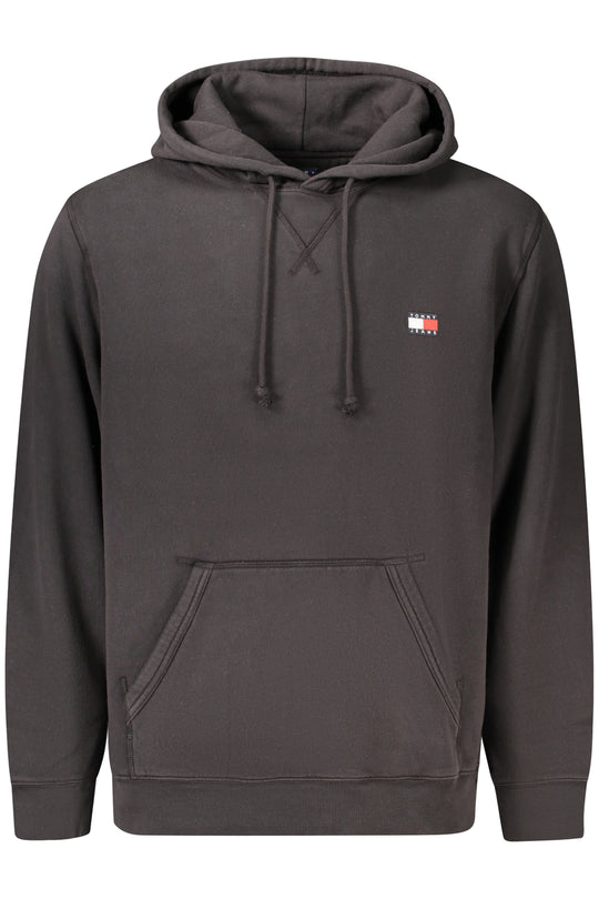 TOMMY HILFIGER Sweatshirt com capuz – Preto