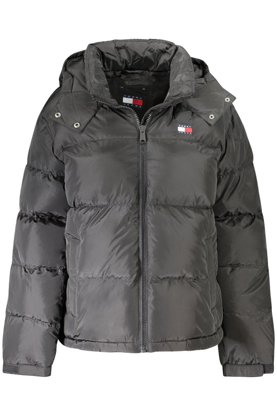 TOMMY HILFIGER Casaco com capuz amovível · Preto