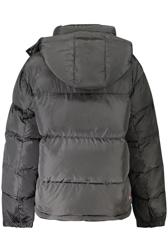 TOMMY HILFIGER Casaco com capuz amovível · Preto