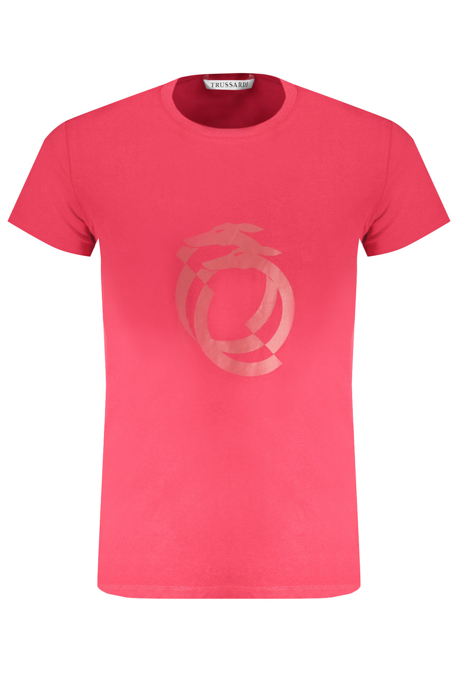 Trussardi Men's Short Sleeve T-Shirt Red