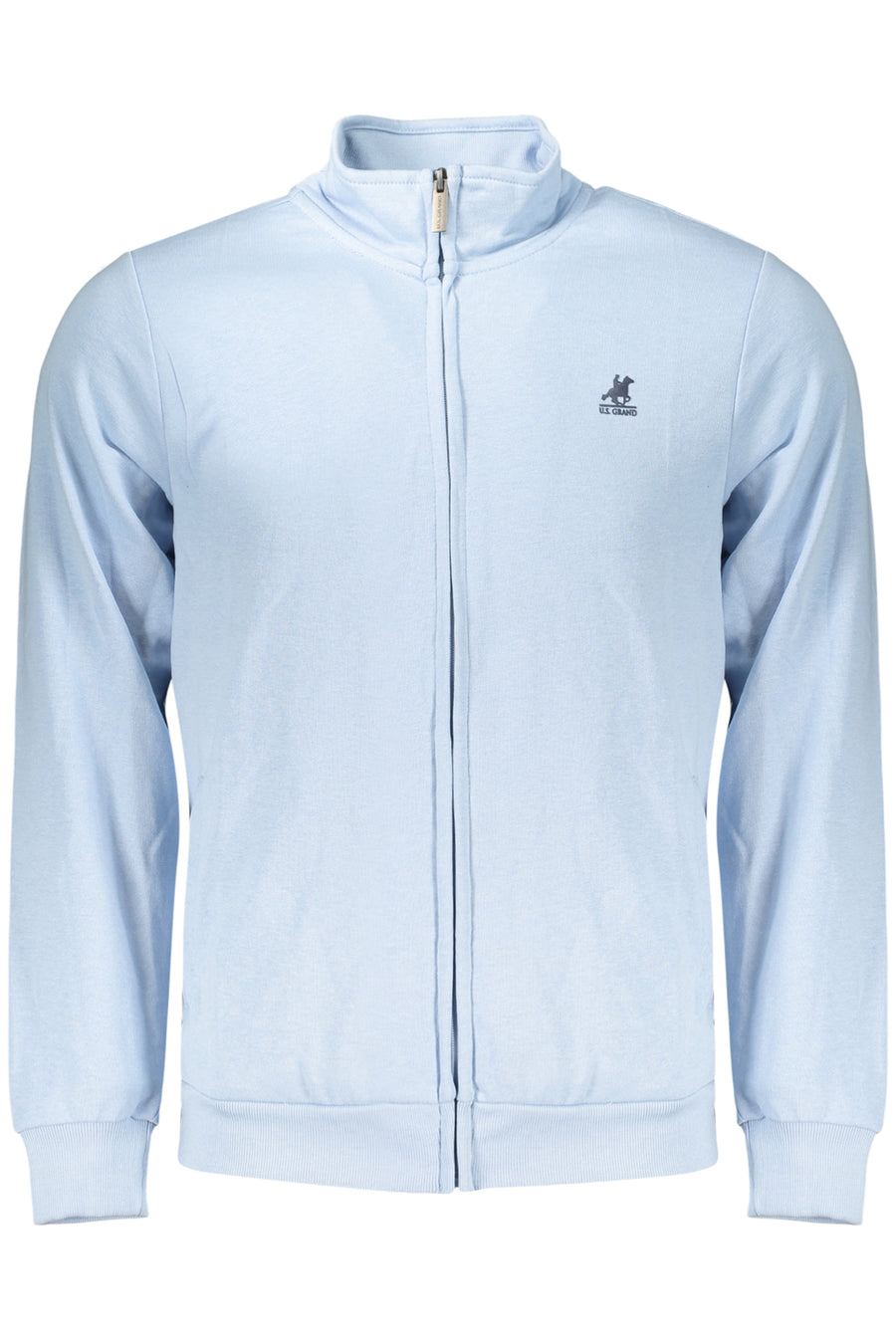 U.S. Grand Us Grand Men's Blue Zip-Up Sweatshirt