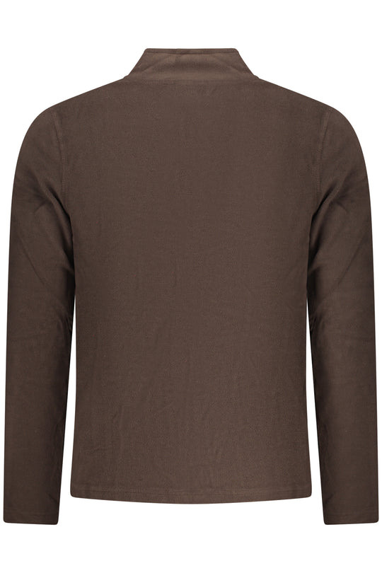 U.S. Grand Us Grand Men's Brown Zip-Up Sweatshirt