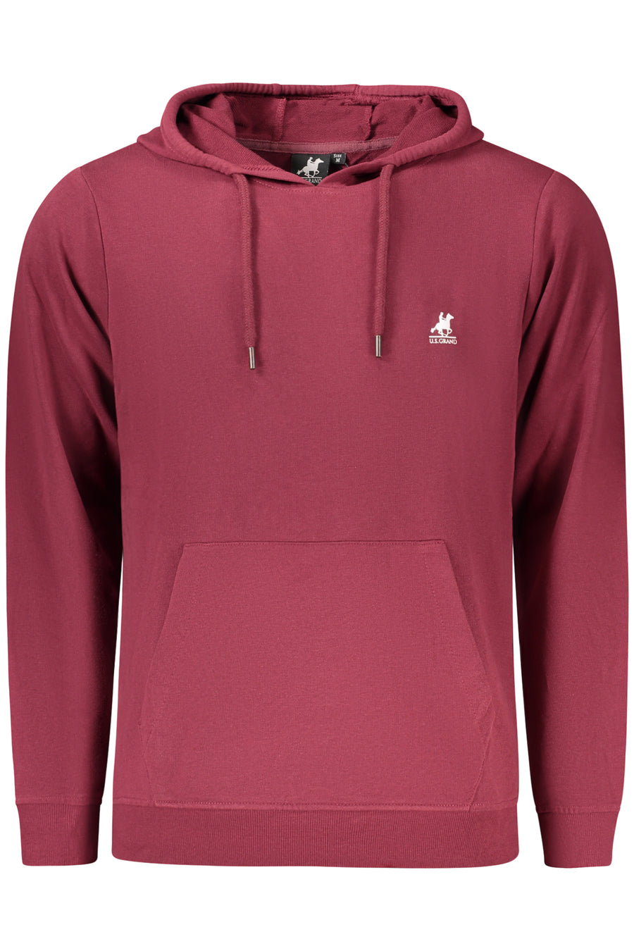 U.S. Grand Us Grand Men's Red Zip-Up Sweatshirt